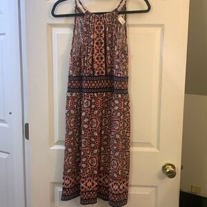 London Times Multicolor Patterned Dress